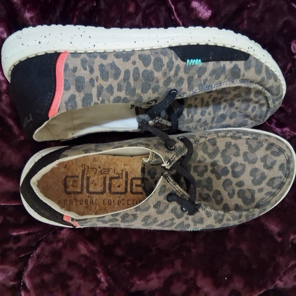 Hey Dude Animal Print Casual Shoes - Picture 1 of 1